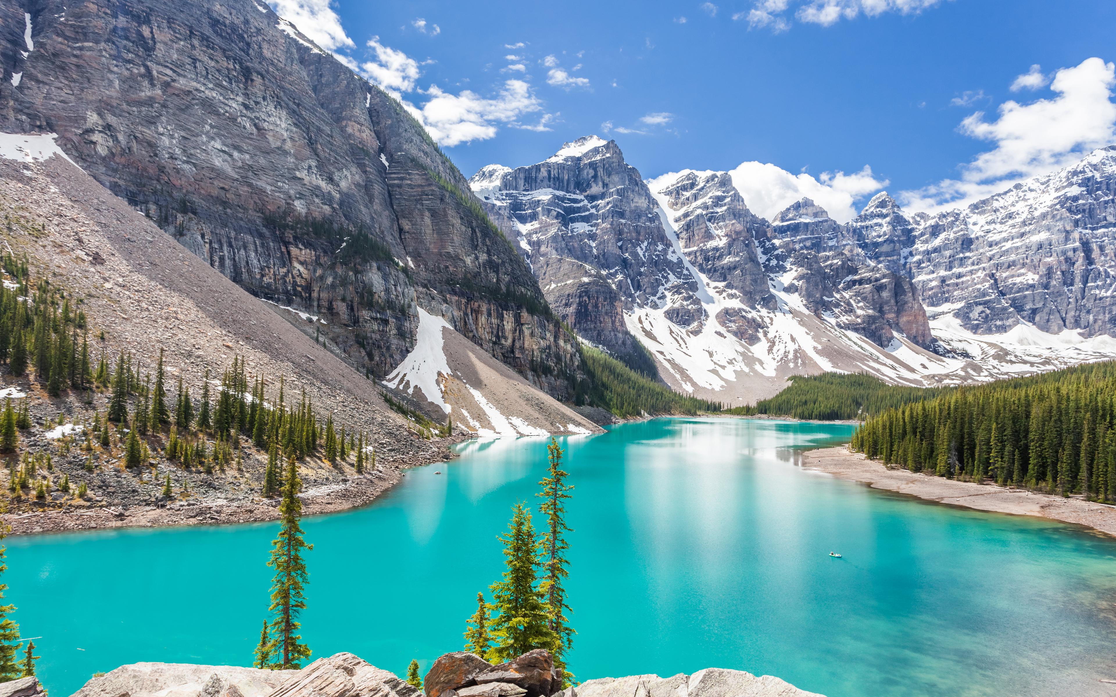 Moraine Lake Banff National Park Wallpapers Wallpaper Cave