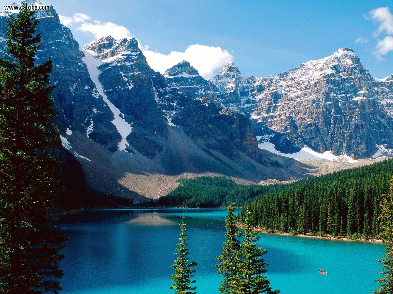 Nature: Moraine Lake Banff National Park Canada, picture nr. 17452