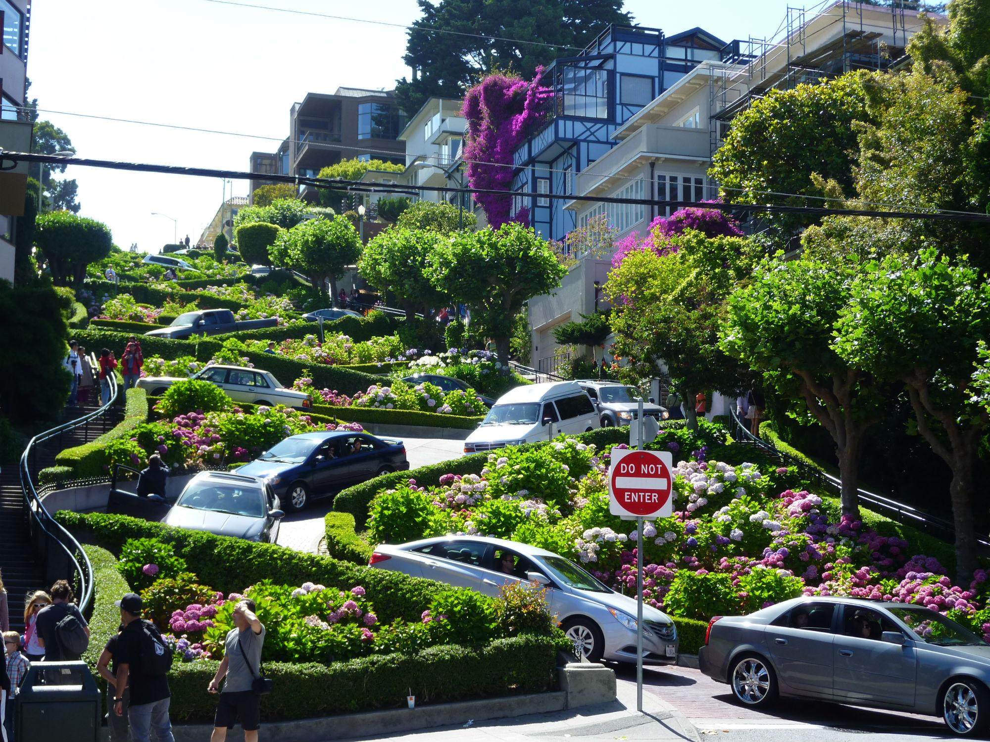 Lombard Street San Francisco HD Wallpaper