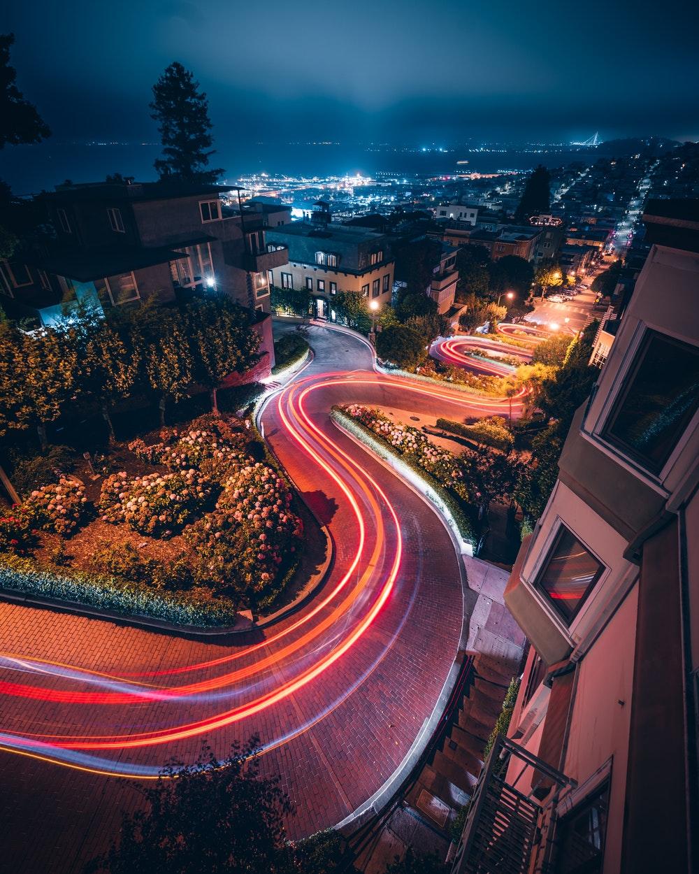 Lombard Street Picture. Download Free Image