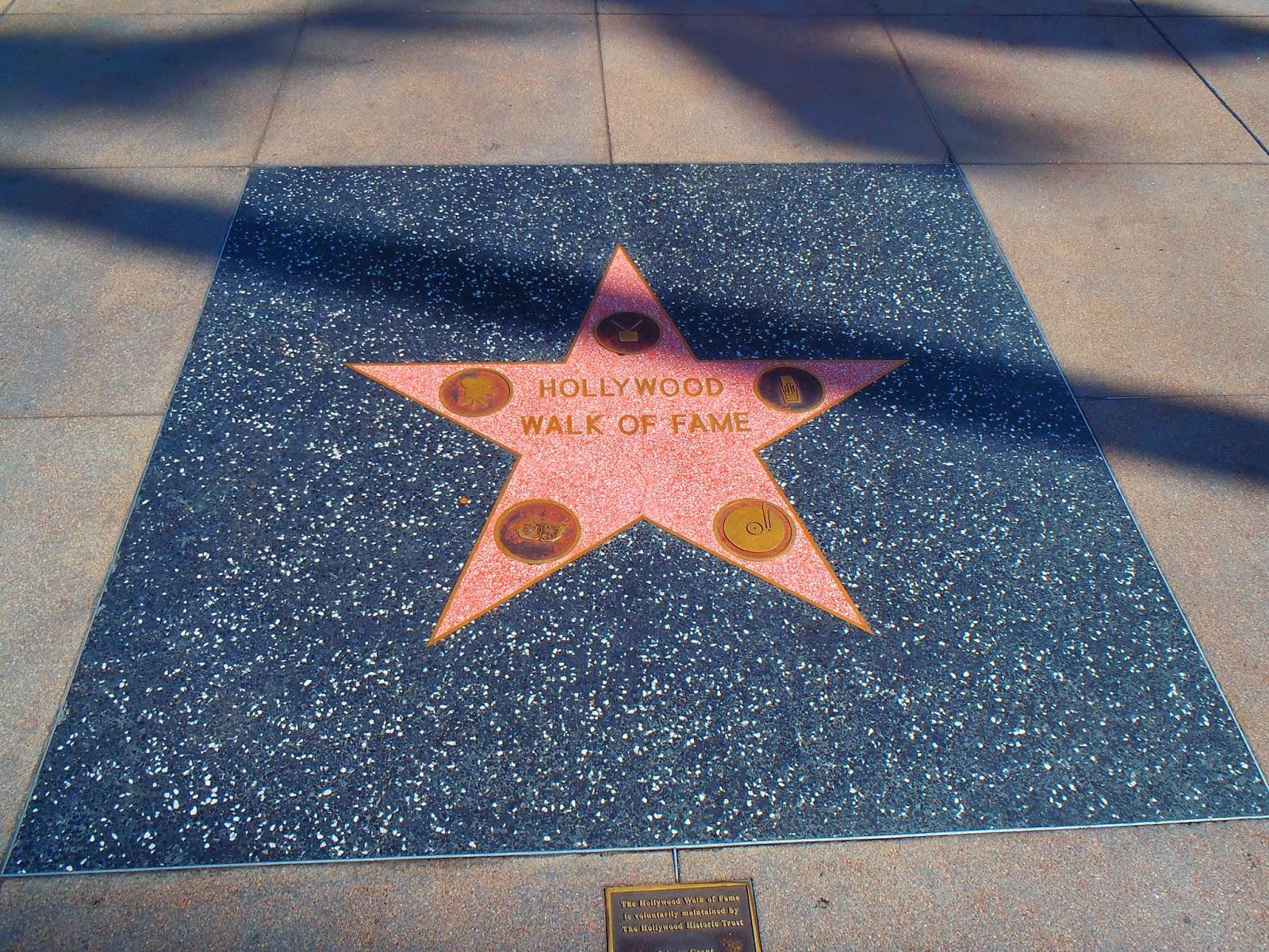 Hollywood Walk of Fame, Los Angeles, USA Aussie Flashpacker