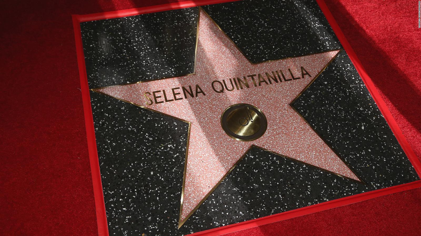 Selena Quintanilla honored on Hollywood Walk of Fame