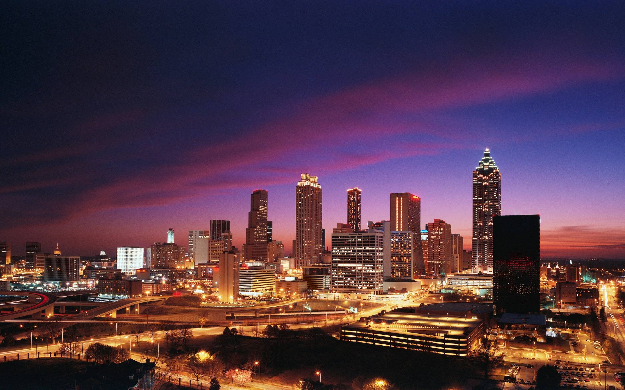 HD Atlanta Skyline Wallpaper