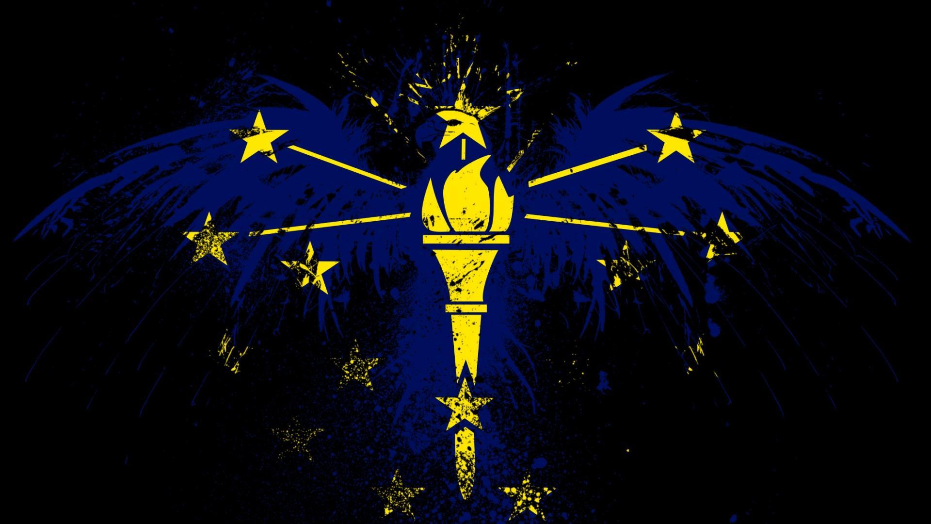 Wallpaper USA Indiana Flag 2560x1440