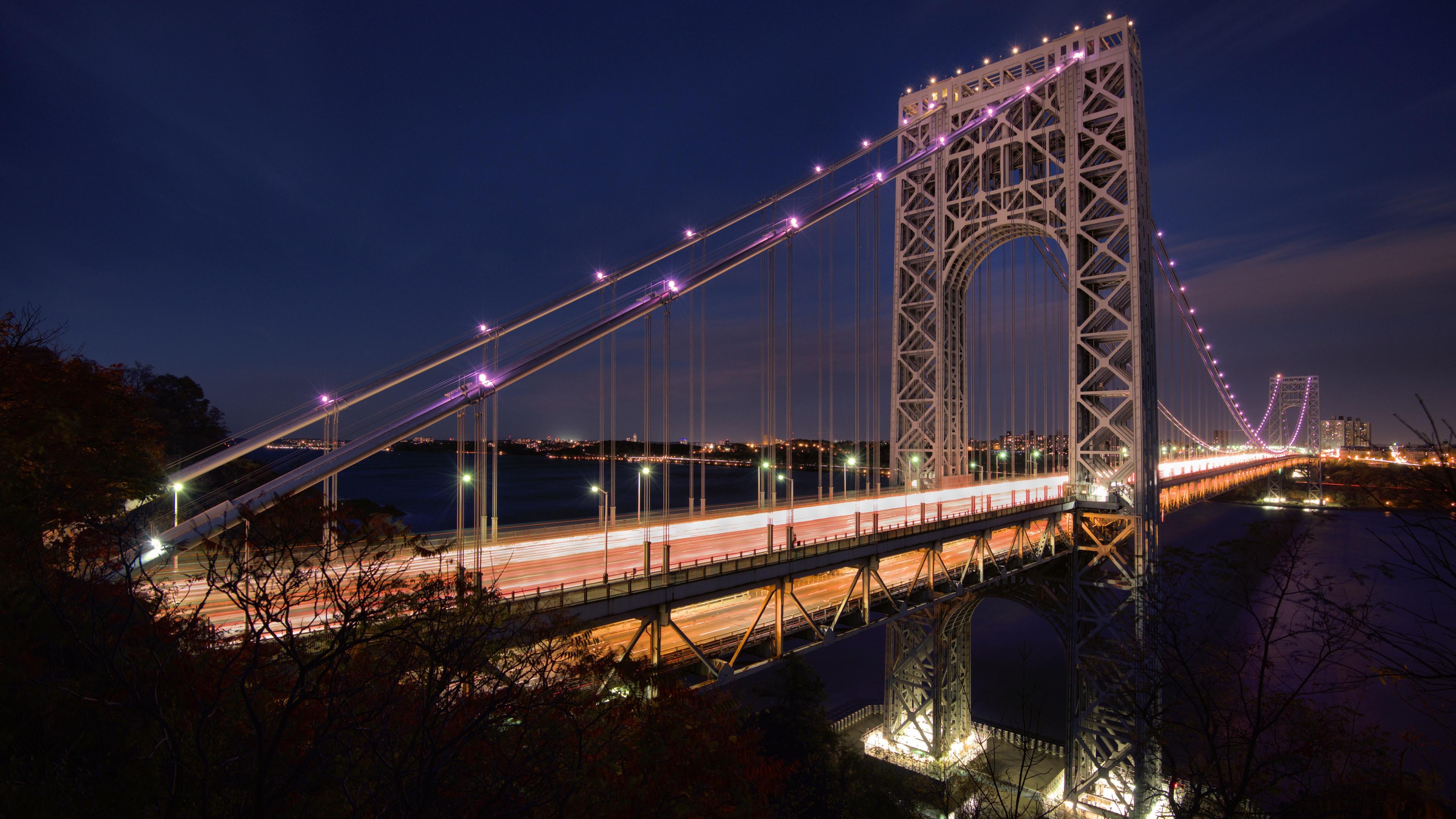 George Washington Bridge 4K UltraHD Wallpaper. Wallpaper Studio 10