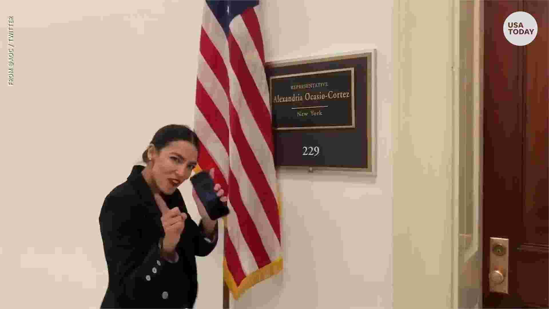Rep. Alexandria Ocasio Cortez Shows 'Congresswomen Dance Too'