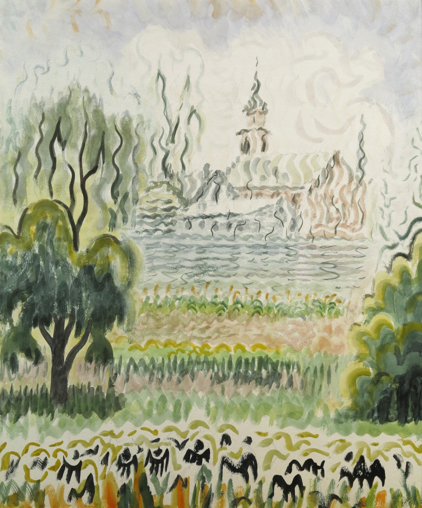 Charles Burchfield's Wallpaper Designs to Go on View at the Arkell