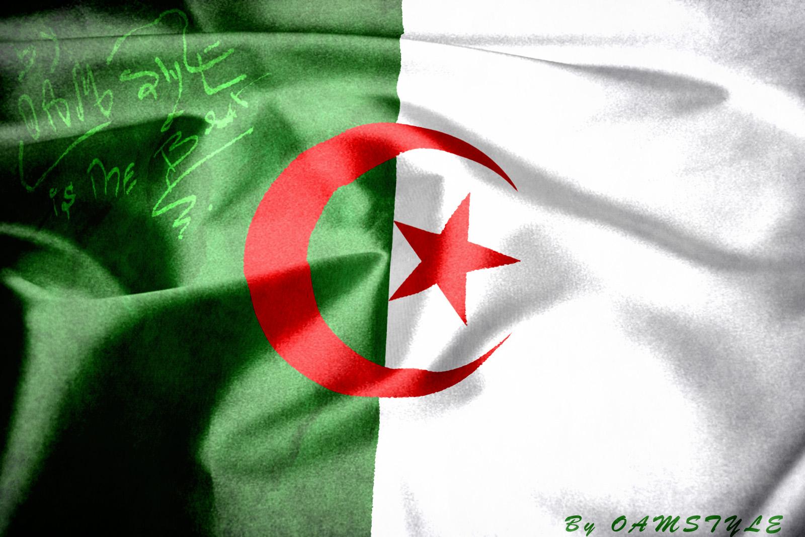 Algerian Flag Wallpaper By