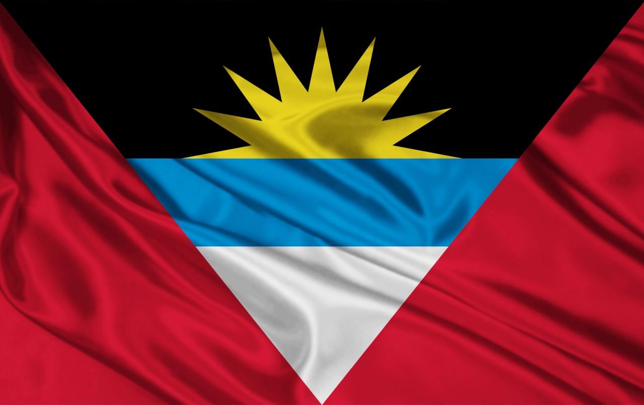 Antigua and Barbuda Flag wallpaper. Antigua and Barbuda Flag stock