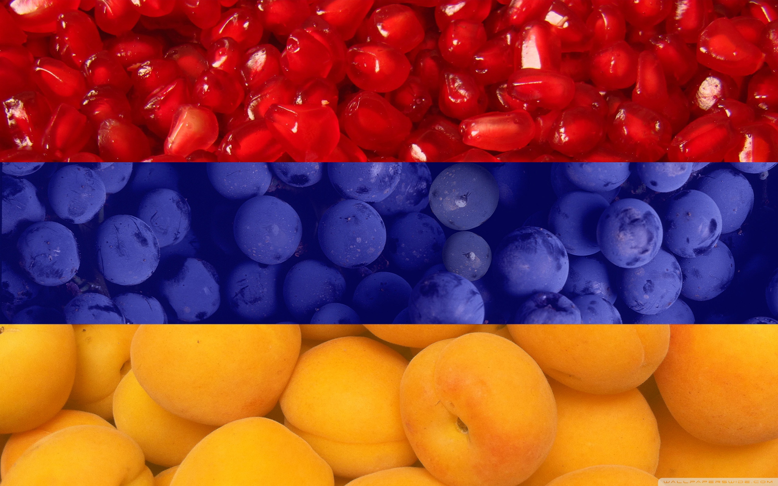 Флаг Армении гранат