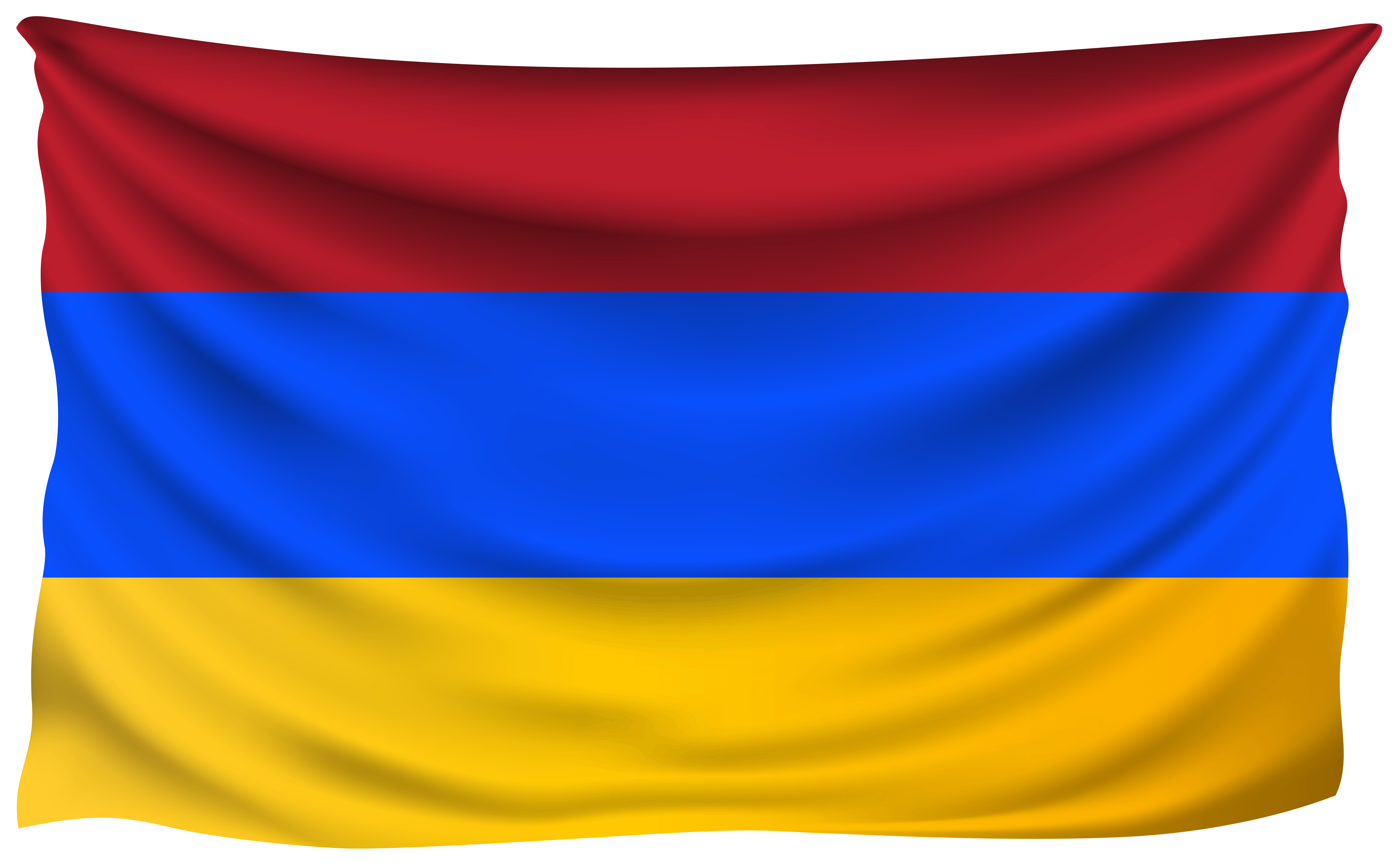Armenia Wrinkled Flag Quality Image