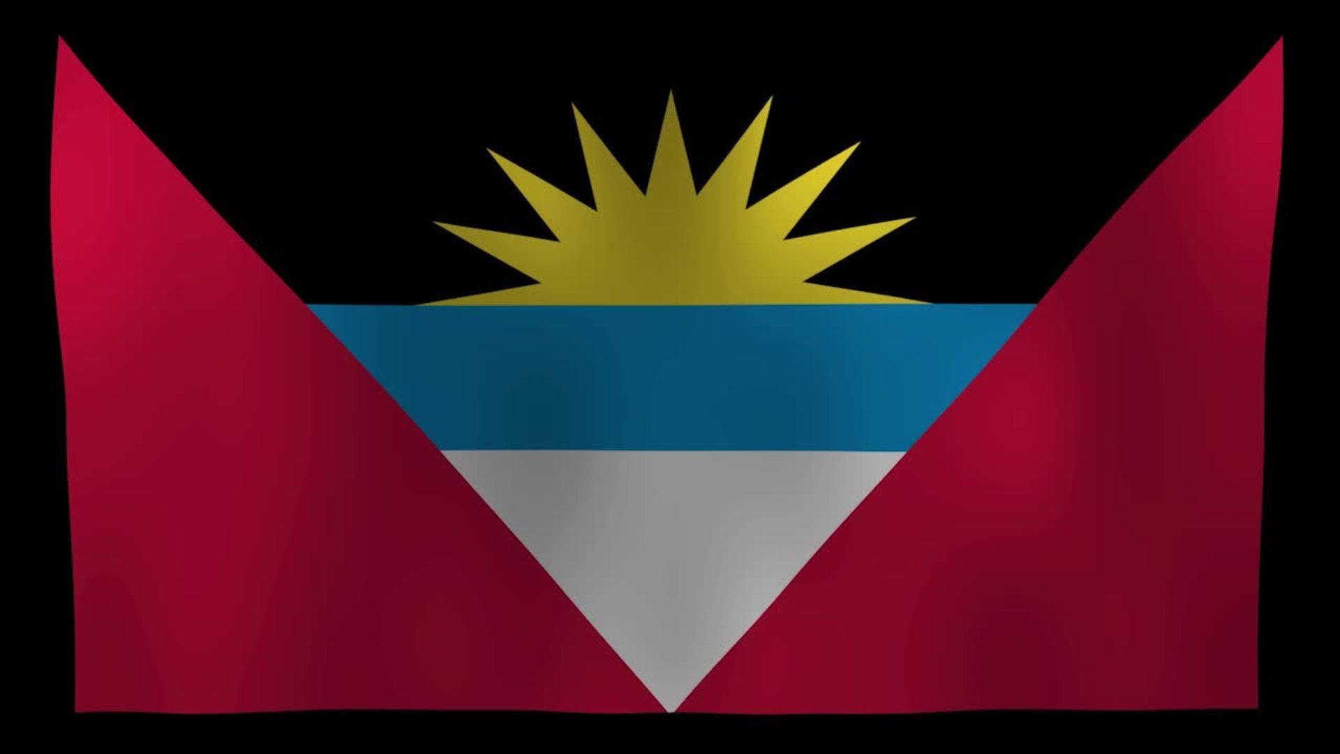 Antigua and Barbuda Flag 4K Motion Loop After Effects