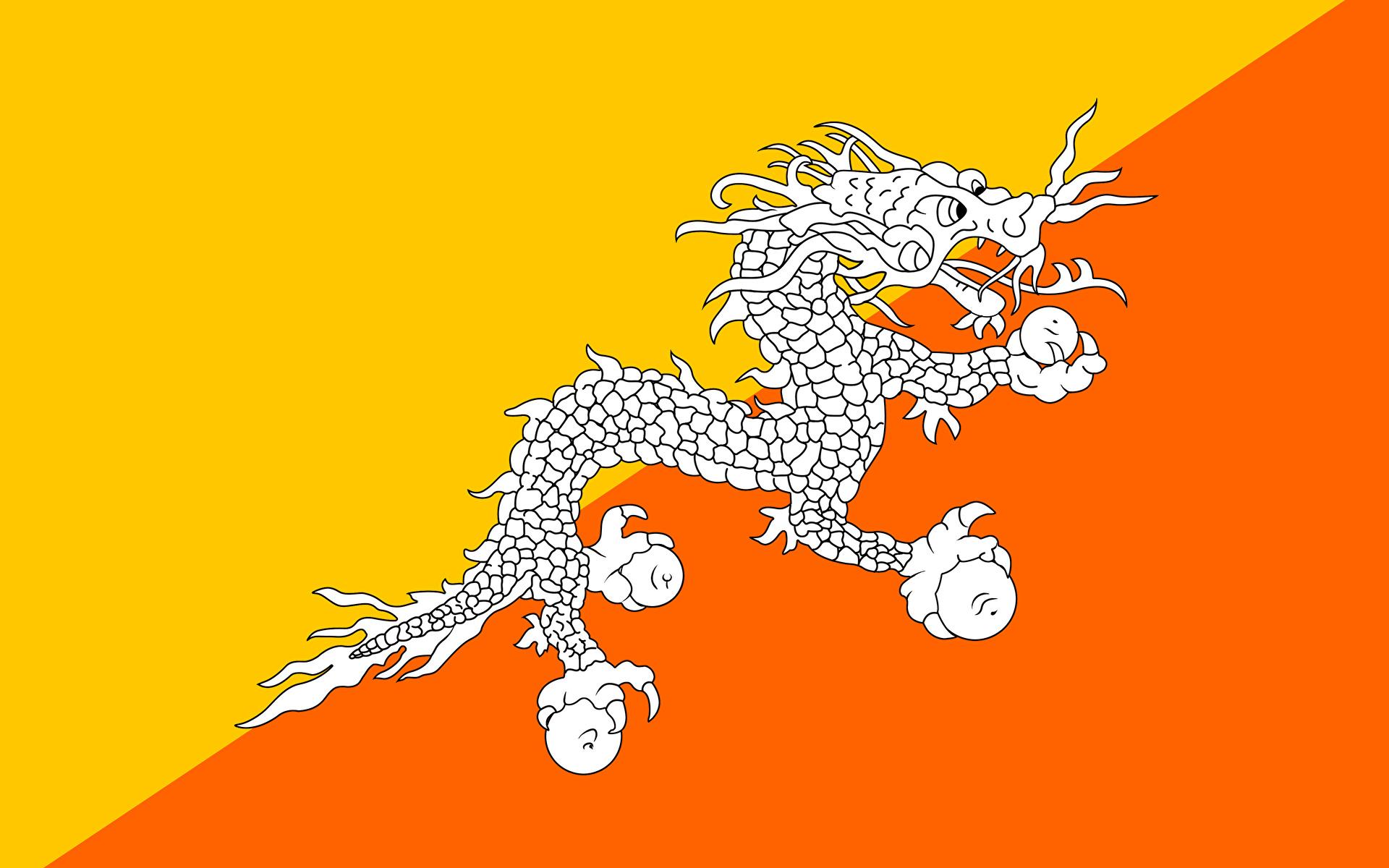 Photos Bhutan Flag 1920x1200