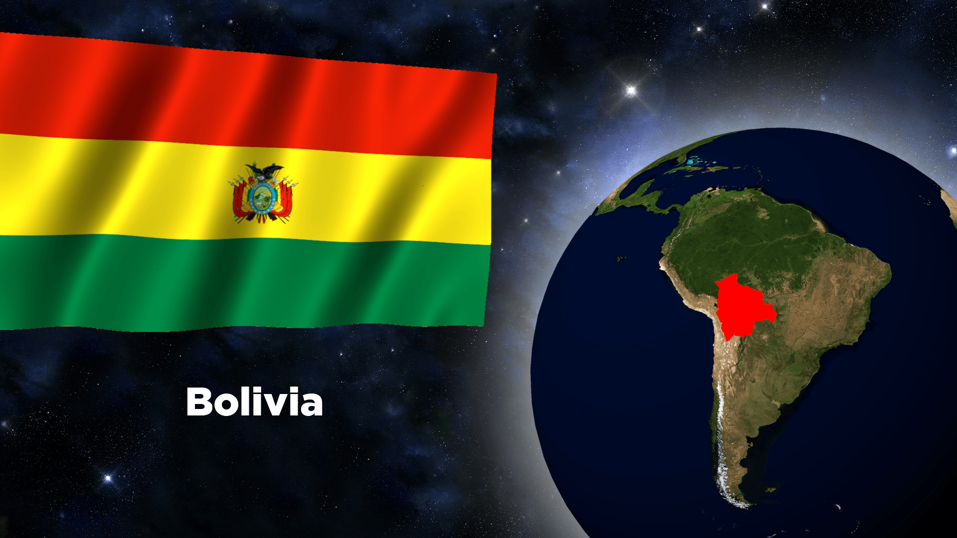 flag wallpaper bolivia
