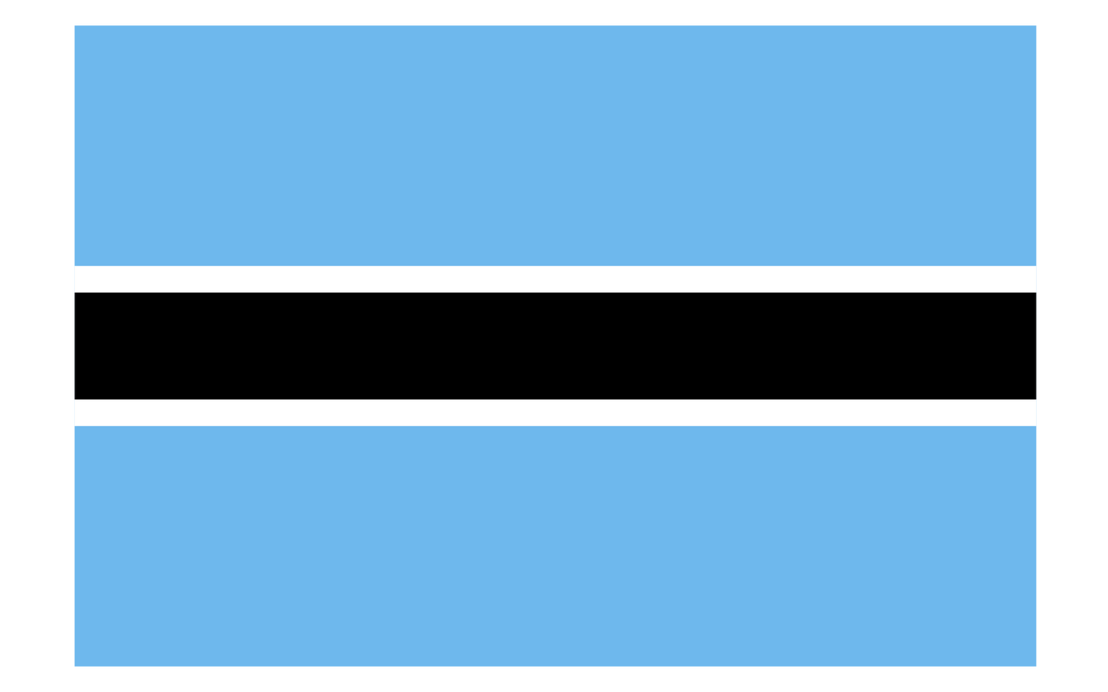 World Flags: Botswana Flag HD wallpaper 907 - Botswana Flag