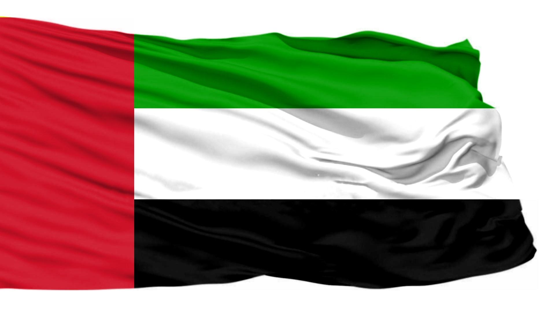 Free of UAE flag, united arab emirates