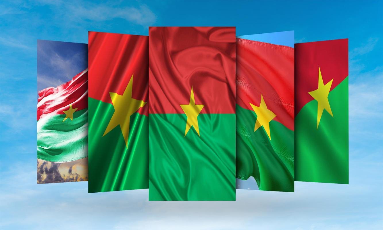 Burkina Faso Flag Wallpaper for Android