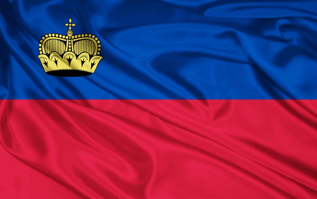 Liechtenstein flag wallpaper. Liechtenstein flag