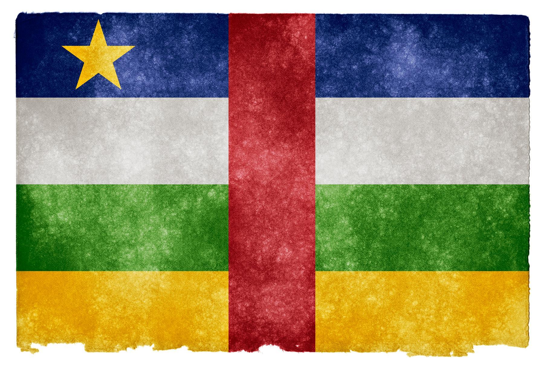 Free photo: Central African Republic Grunge Flag, Red