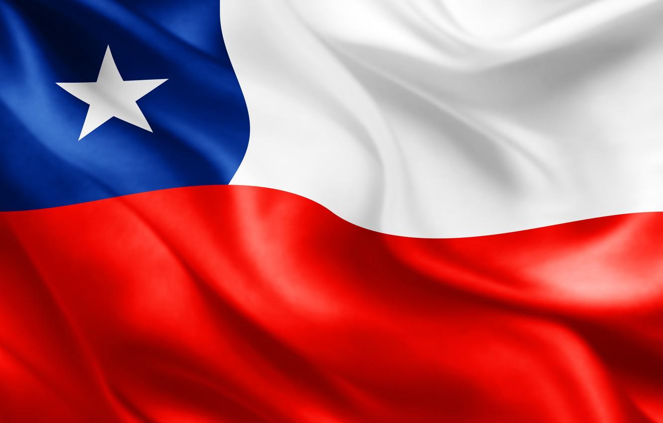 Wallpaper background, star, flag, star, fon, flag, Chile, chile