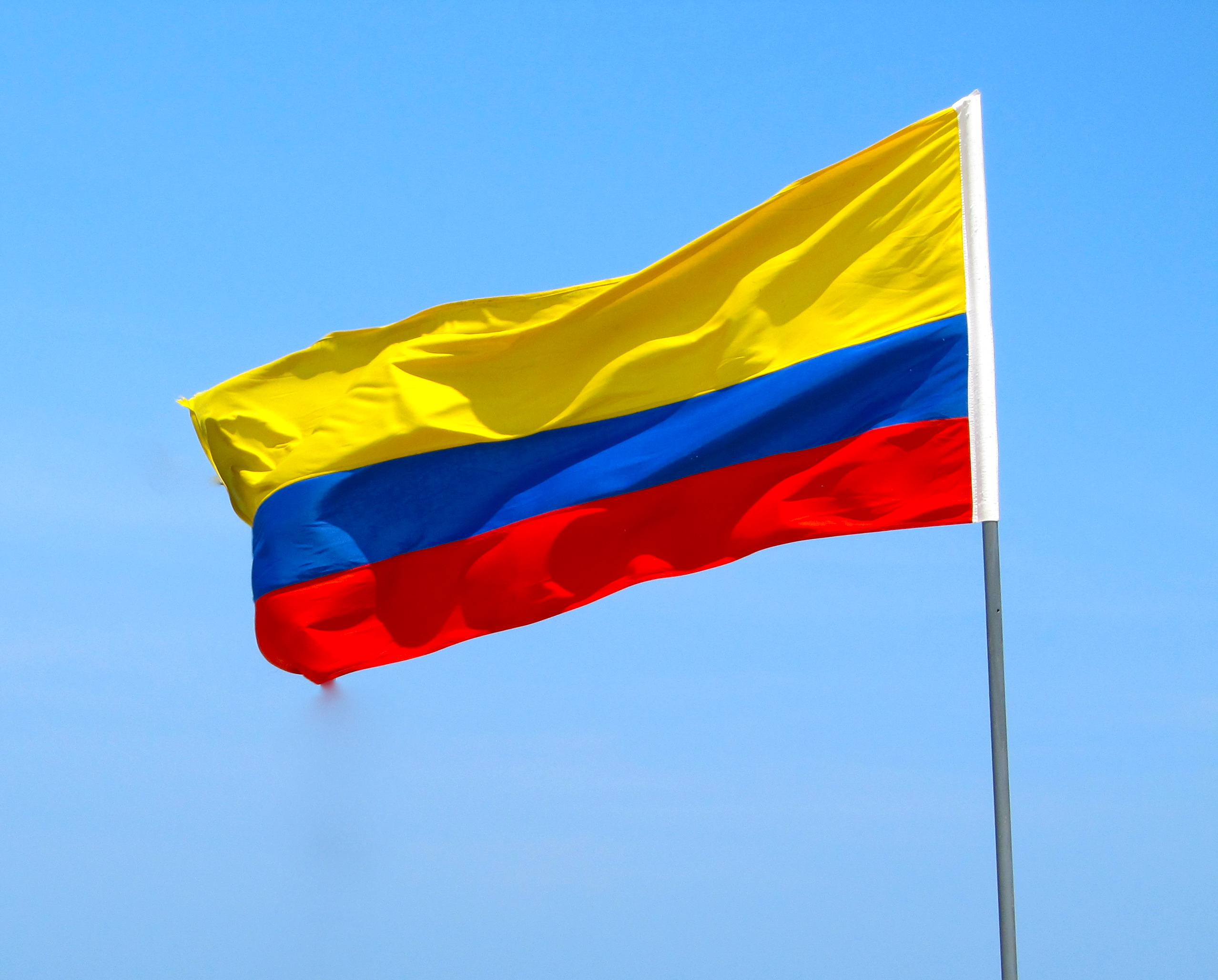 Colombia Flag HD Wallpaper