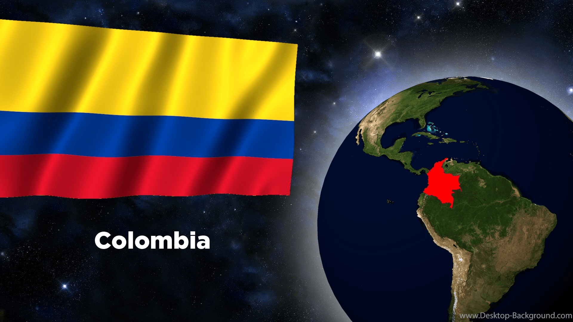 Flag Wallpaper Colombia By Darellnonis Desktop Background