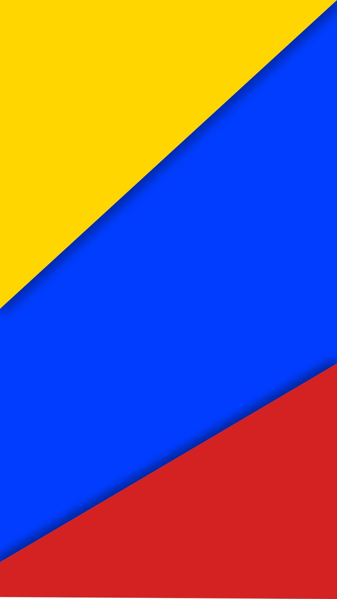 colombia, Material style, Flag HD Wallpaper / Desktop and Mobile