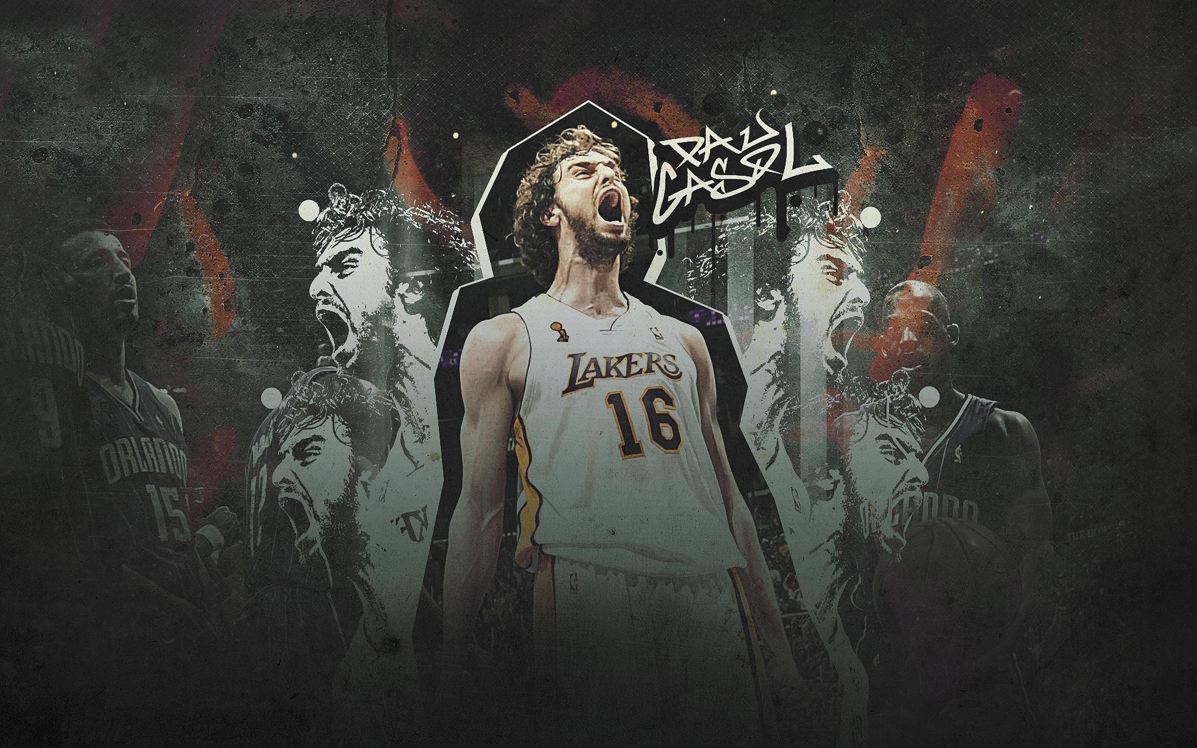 Gasol Pau gasol Angeles NBA Pau Lakers Los Sports Basketball HD