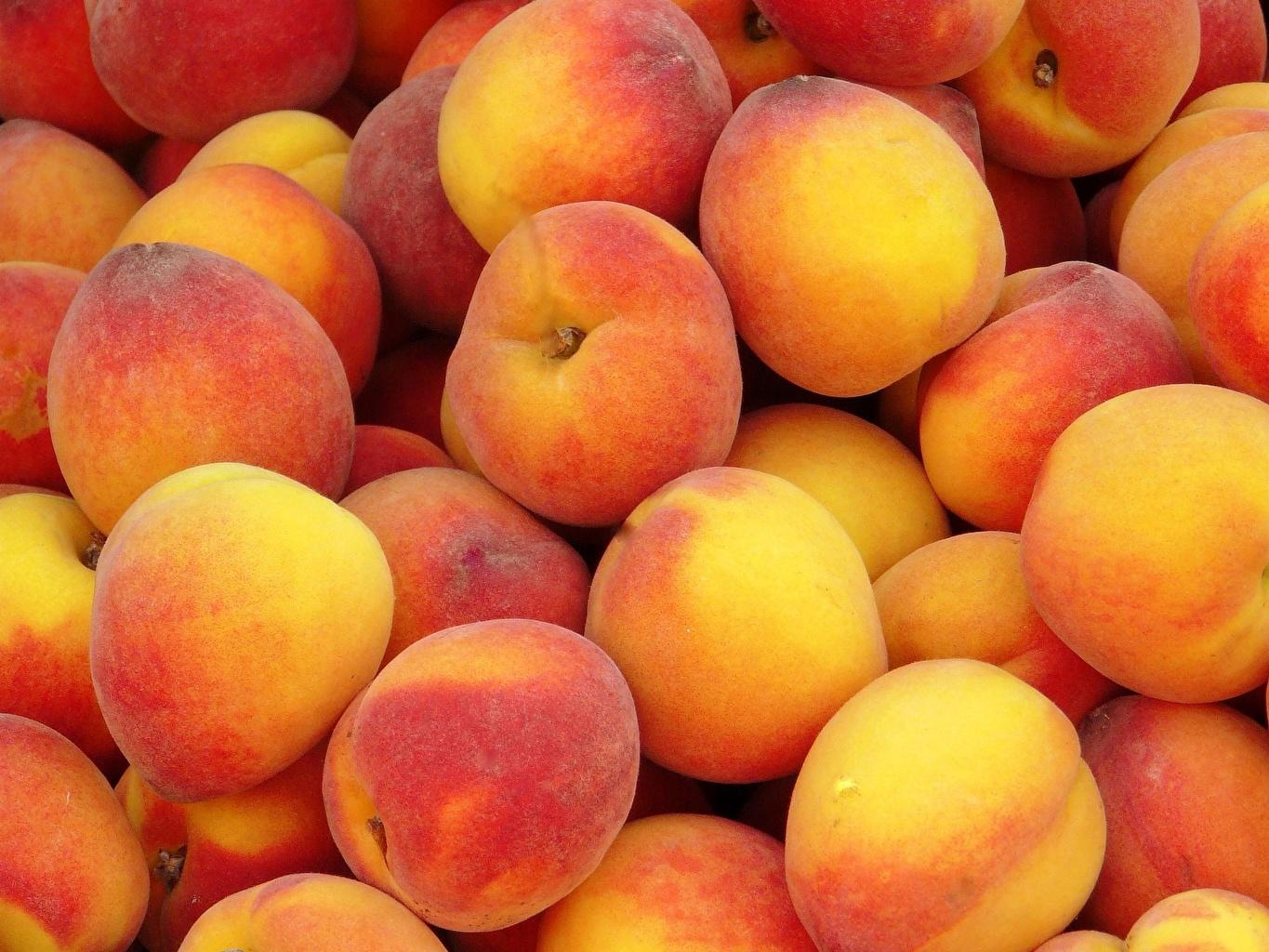 Wallpaper Peaches Food Fruit