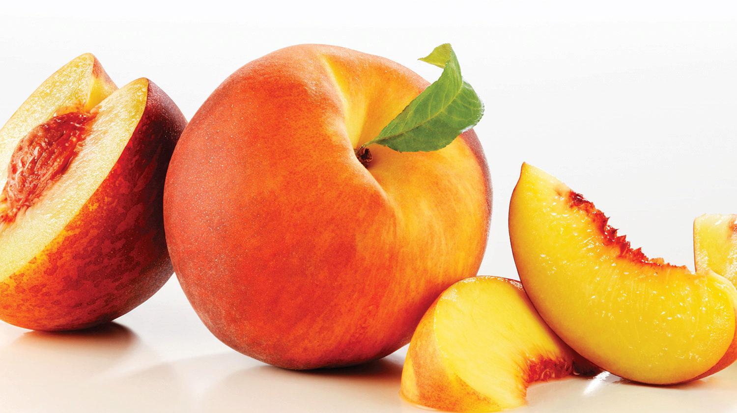 Peaches Group with items
