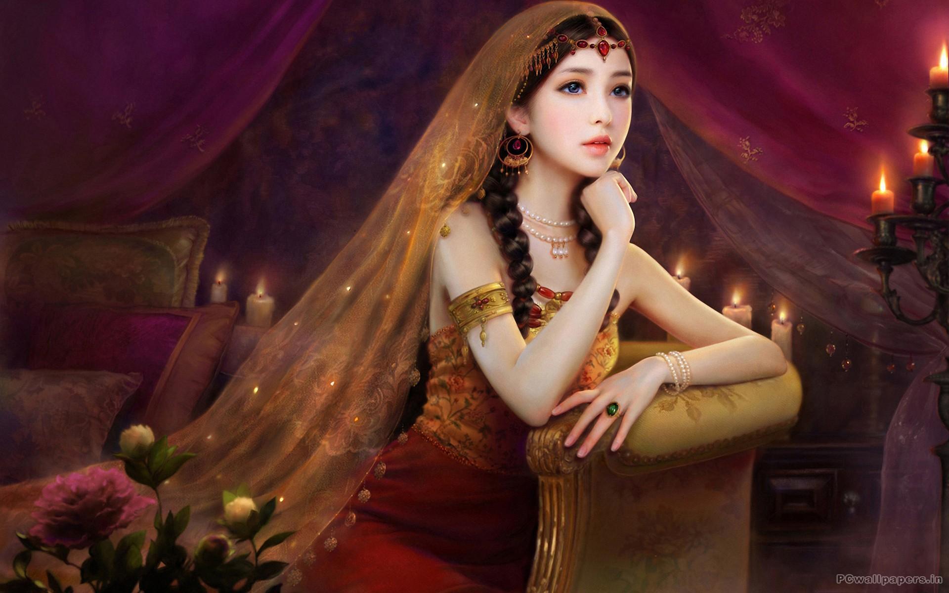 Beautiful Indian girl wallpaper