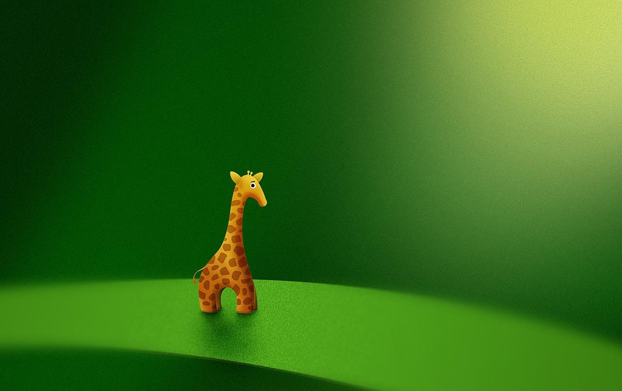 Micro giraffe wallpaper. Micro giraffe