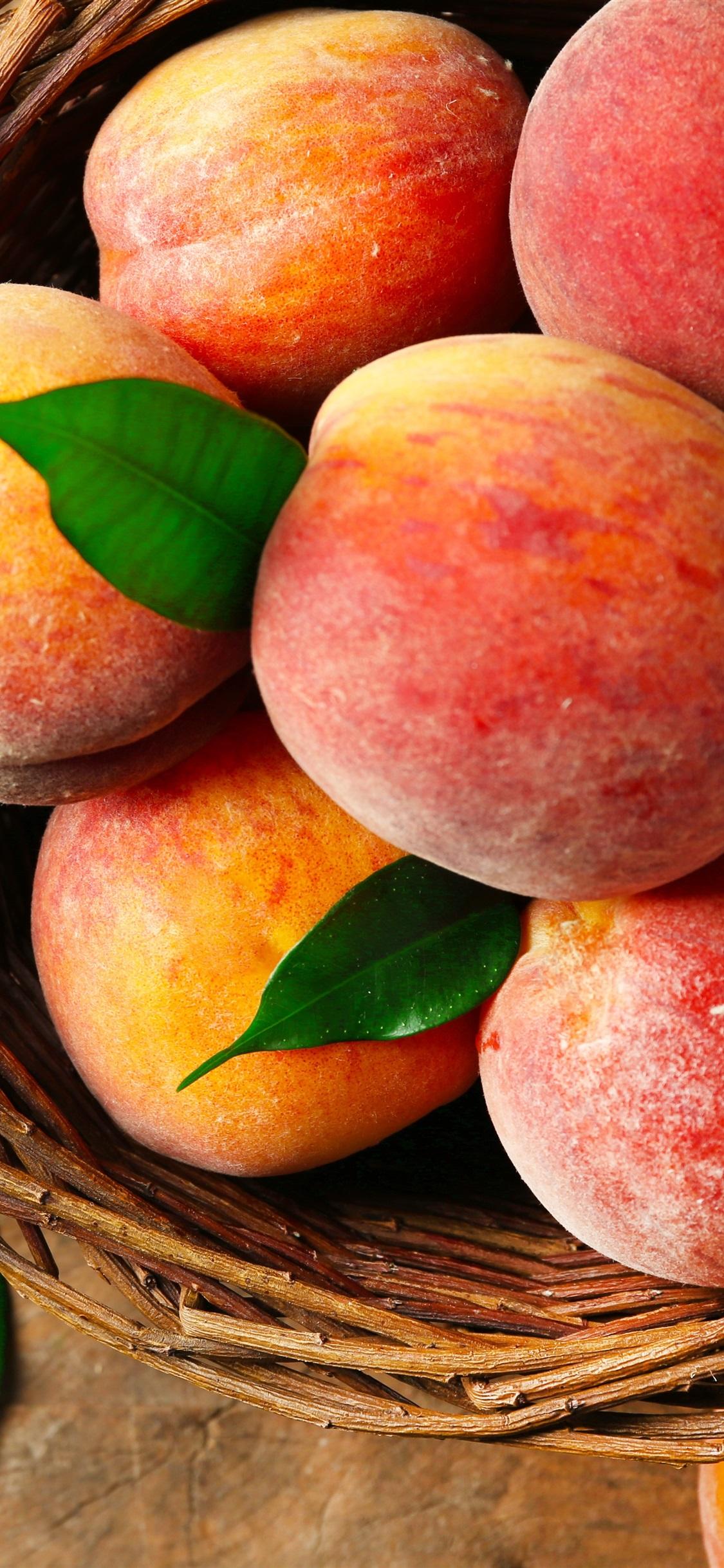 Wallpaper Red peaches, delicious fruit 3840x2160 UHD 4K Picture, Image