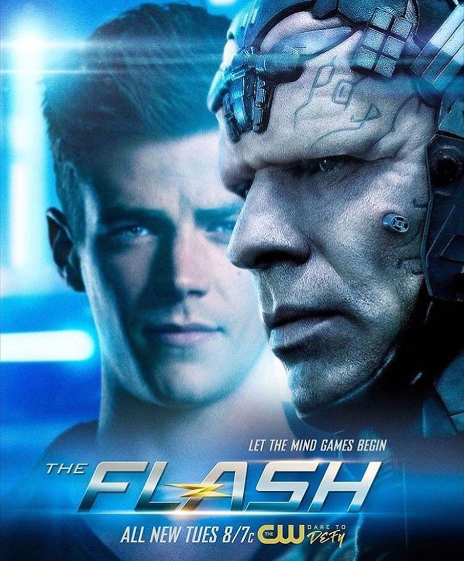 The Thinker and The Flash official season 4 poster. DC and Marvel