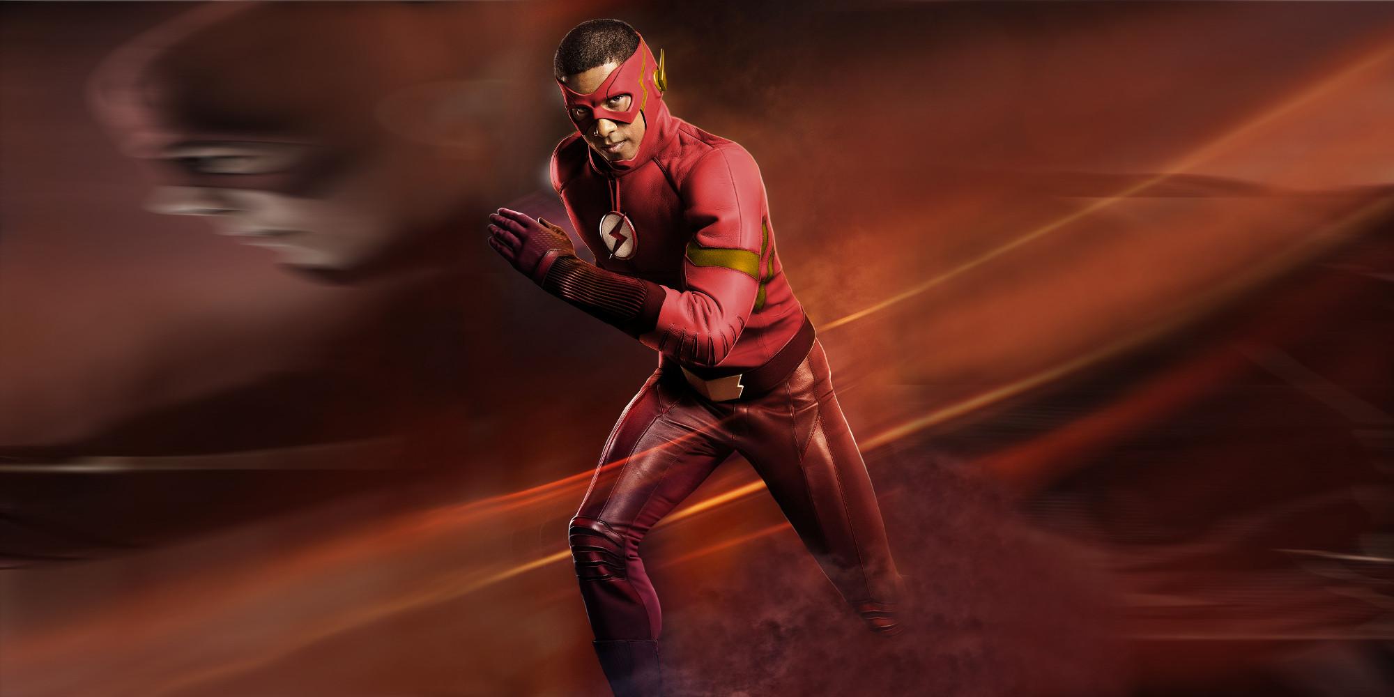 Wally West As The Flash Red Suit 4k HD 4k Wallpaper