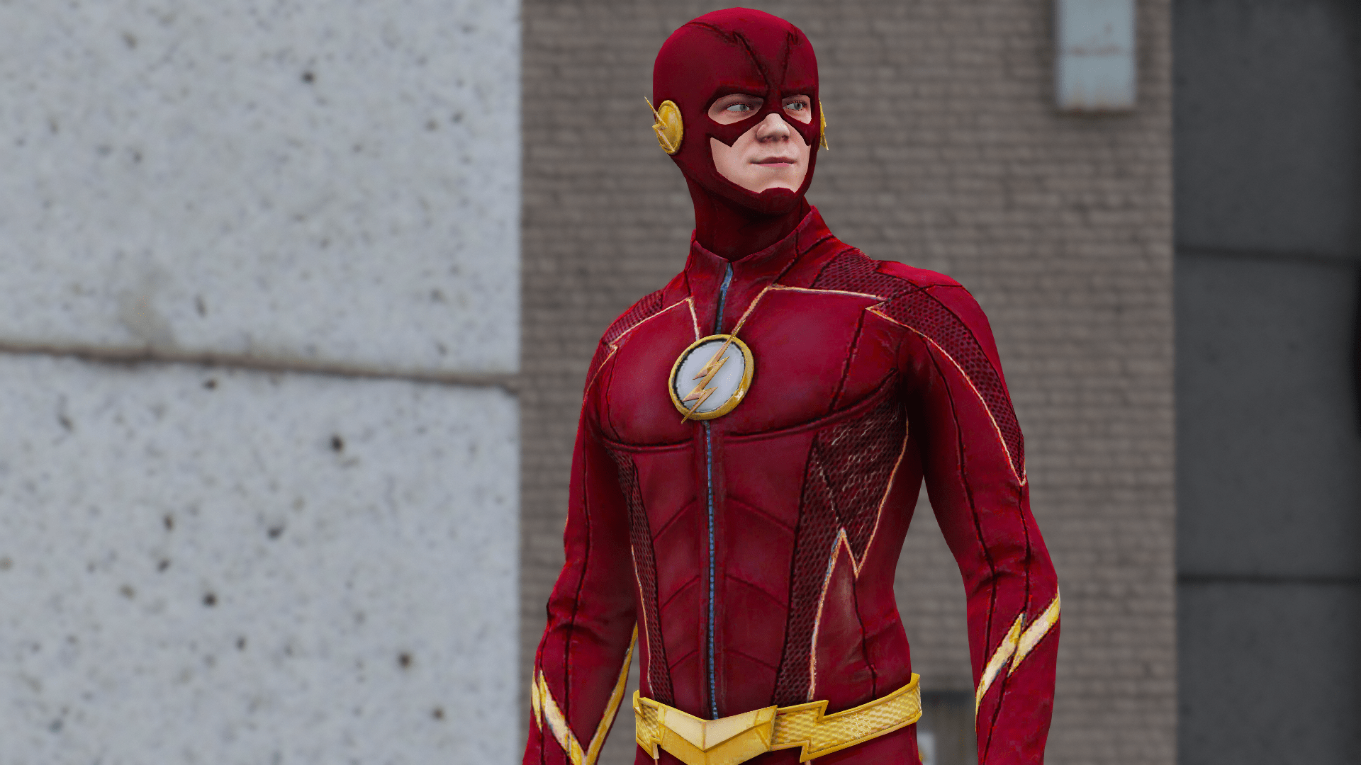 CW The Flash Season 4 Suit
