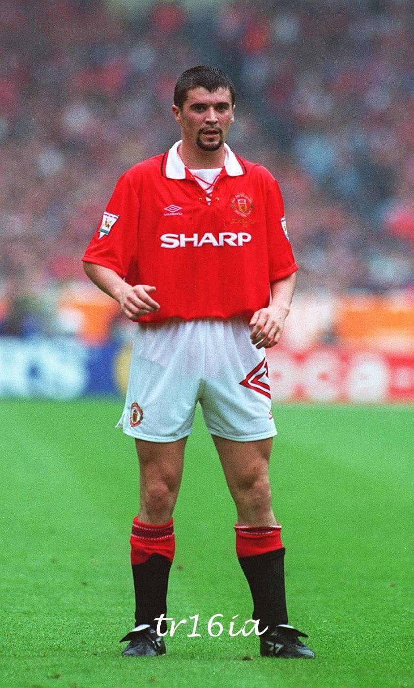 Roy Keane, Manchester United, 1994. MAN UTD⚽. Manchester united