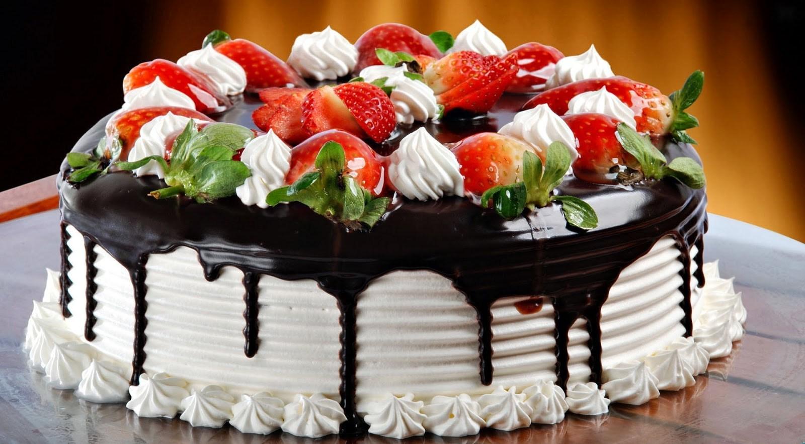 Sweet & Yummy Birthday Cake Image & HD Wallpaper 2017