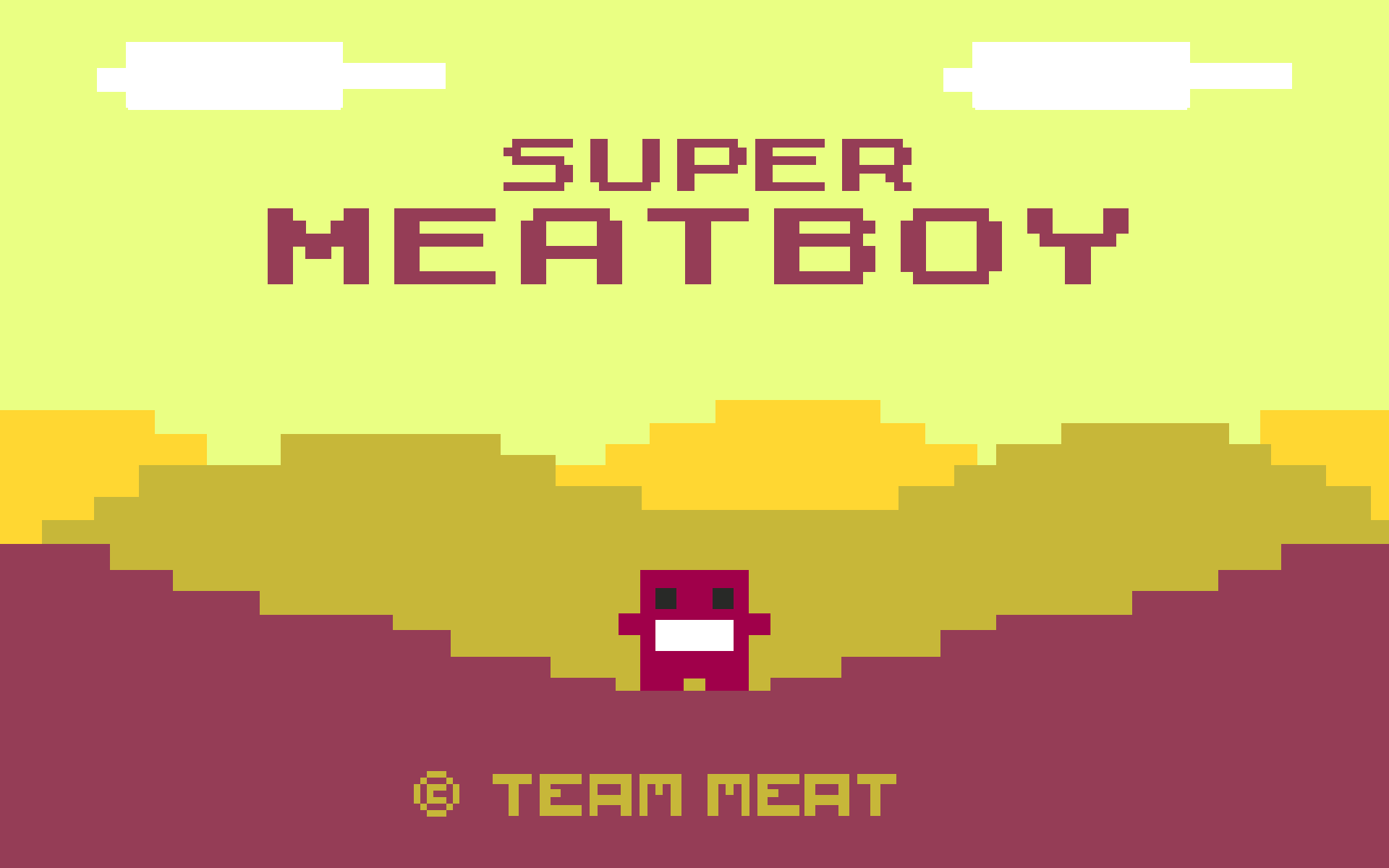 Super meat boy wallpaper
