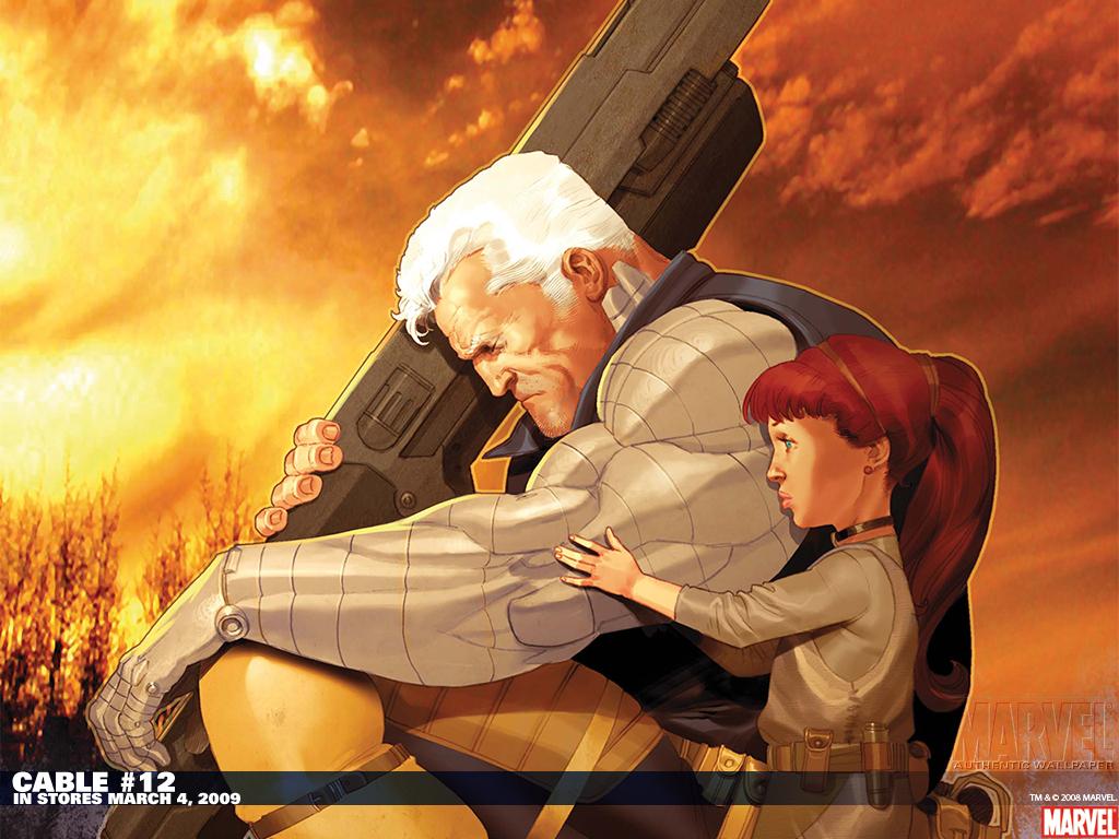 Cable And Hope Men Wallpaper