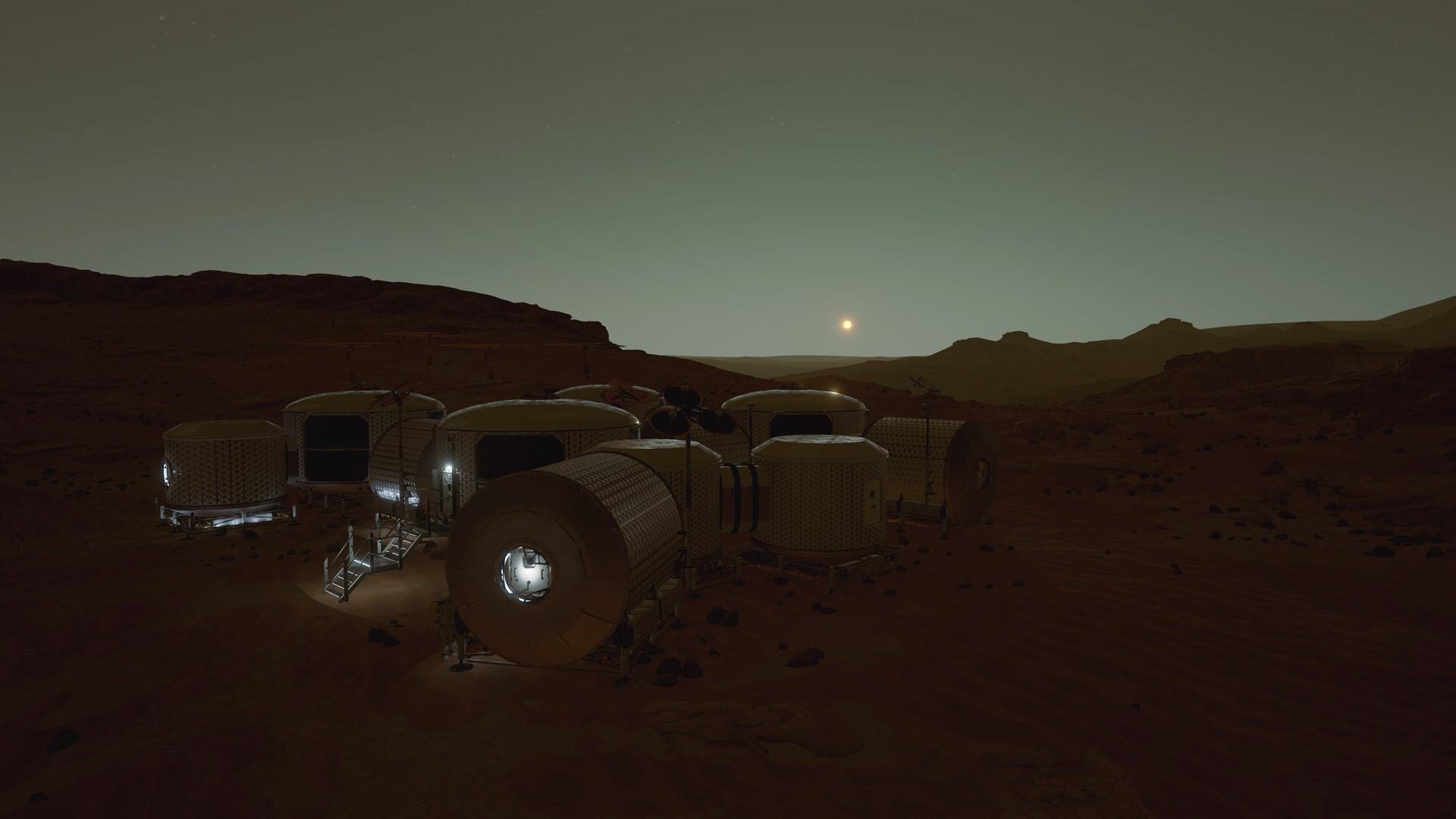HD image from Mars 2030 VR experience