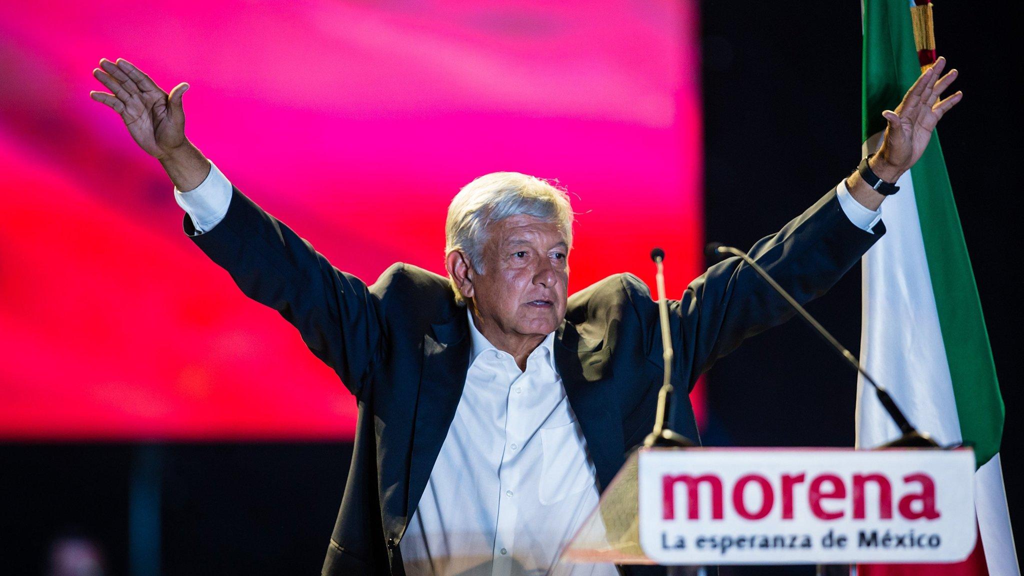 Exit polls tip leftist Amlo to win Mexican presidency