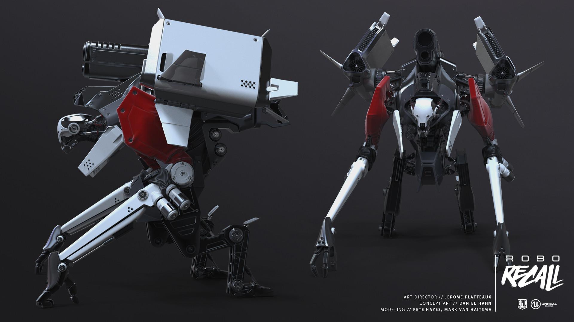 Robo Recall Flying Bots, Pete Hayes