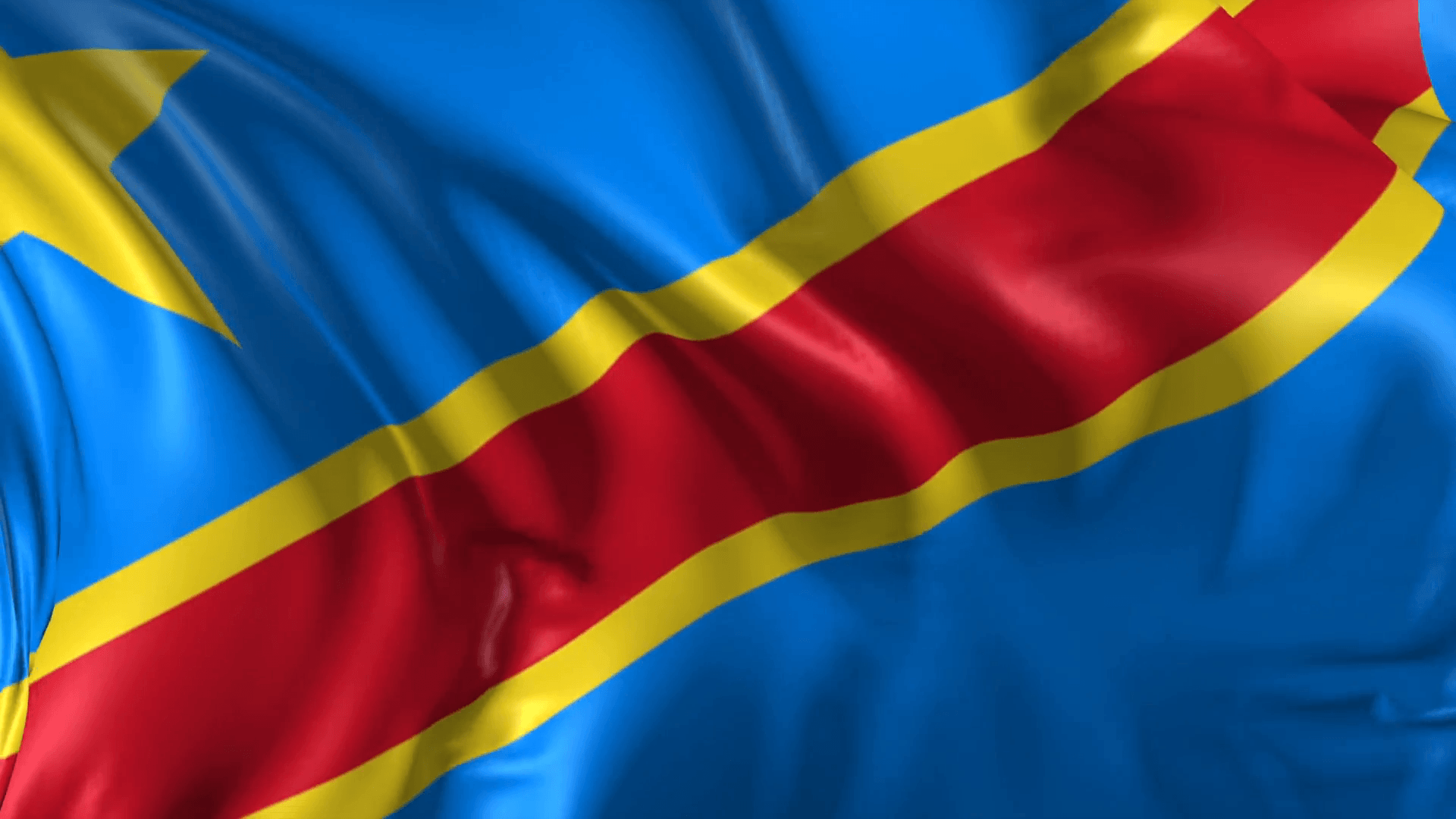 Congo Democratic Republic Flag Congo Democratic Republic Flag