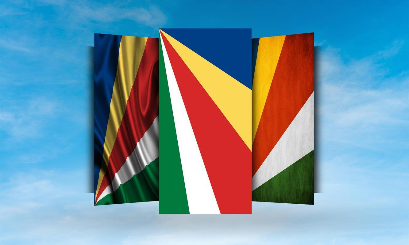 Seychelles Flag Wallpaper for Android
