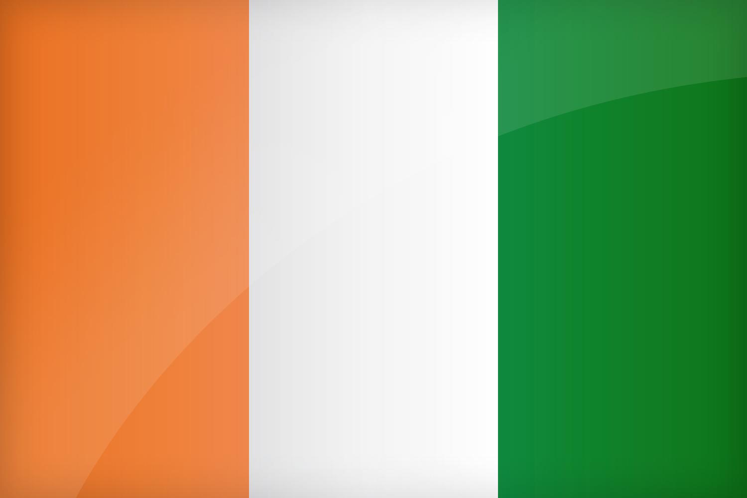 Flag of Cote d'Ivoire. Find the best design for Ivorian Flag