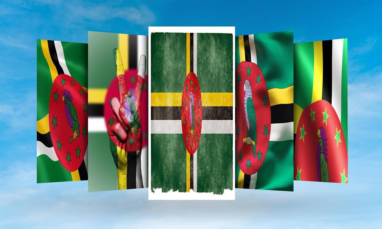 Dominica Flag Wallpaper for Android