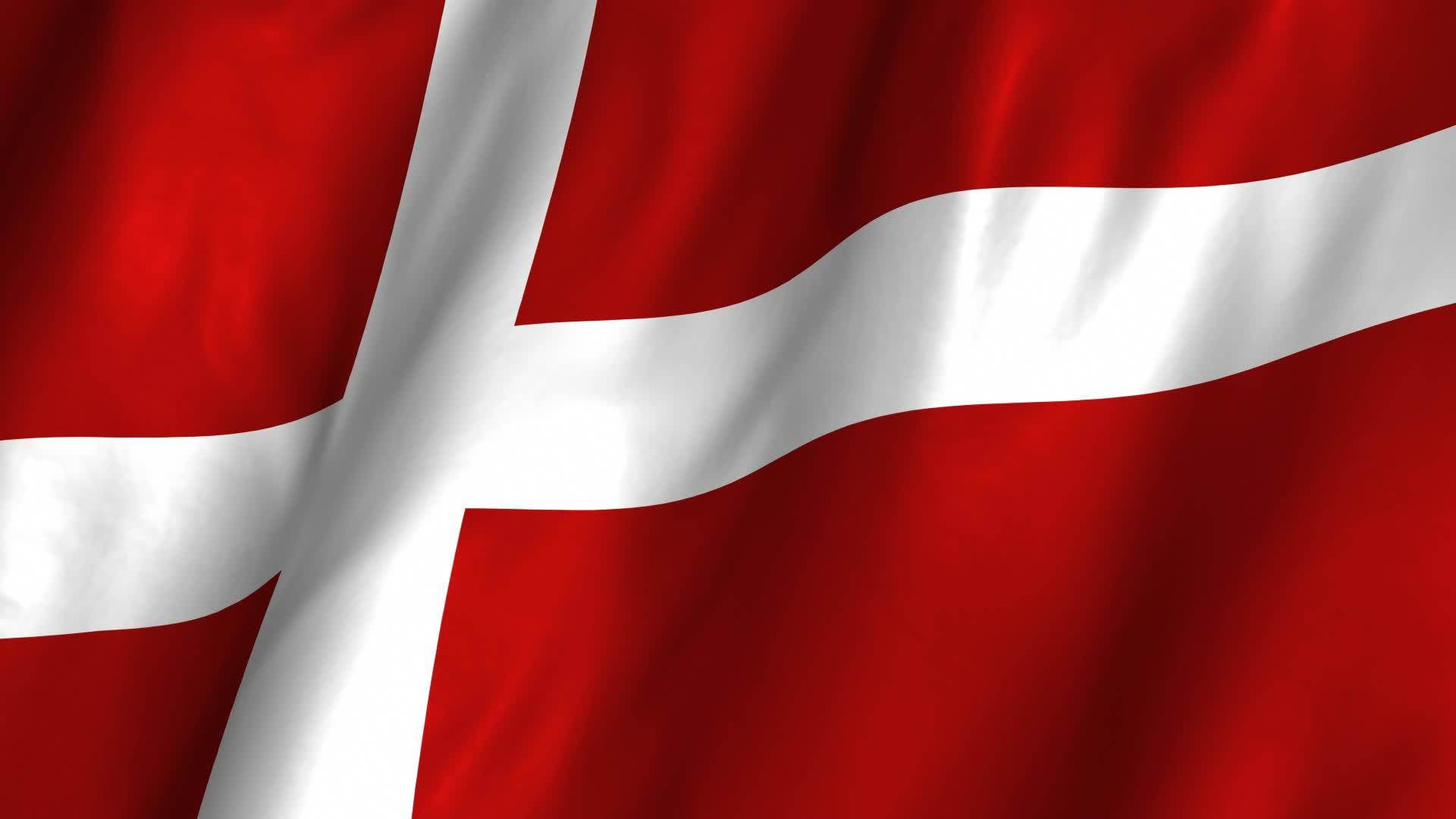 Королевство Дания флаг