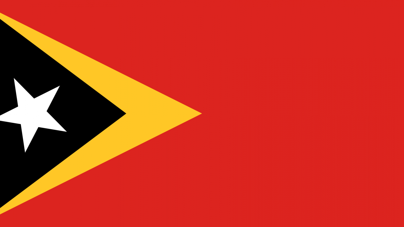 East Timor Countries Flag Wallpaper