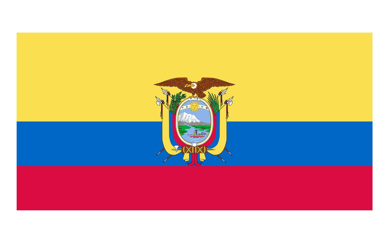 Printable Ecuador Flag